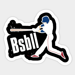 Baseball Sticker